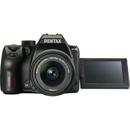 Pentax K-70 All Weather Wi-Fi Digital SLR Camera + 18-55mm AL WR Lens