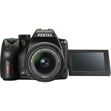 Pentax K-70 All Weather Wi-Fi Digital SLR Camera & 18-55mm AL WR (Best Pentax Camera For Beginners)