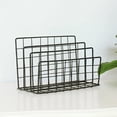 thumbnail image 5 of Minimalist Iron Desktop Storage Rack Organizer Table Organizing Rack Document Book Rack Desk Multi-functional Storage Rack, 5 of 7