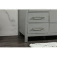 thumbnail image 5 of 60 inch single bathroom vanity in grey, 5 of 8