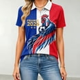 thumbnail image 5 of Women's Football Graphic T-Shirt, Women's Printed Short Sleeve Sports Top - Fashion Athletic Workout Shirt for Gym and Casual Wear for Soccer Tournament 2026 Hot Pink Size: XL, 5 of 5