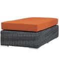 thumbnail image 6 of Modway Summon Outdoor Patio Sunbrella Rectangle Ottoman EEI-1877-GRY-NAV, 6 of 12