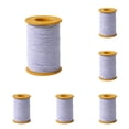 thumbnail image 1 of CY5O5ee 6Roll 400m 0.5mm Elastic Cord Beading Threads Stretch String Thickness Elastic Sewing Thread Crafting Cords for Jewelry Making Beading DIY Project, 1 of 8