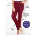 thumbnail image 2 of Catherines Women's Plus Size Petite Sateen Stretch Pant, 2 of 6