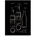 thumbnail image 1 of Trademark Fine Art "Coca Cola Bottle Patent 1937 B, 1 of 3
