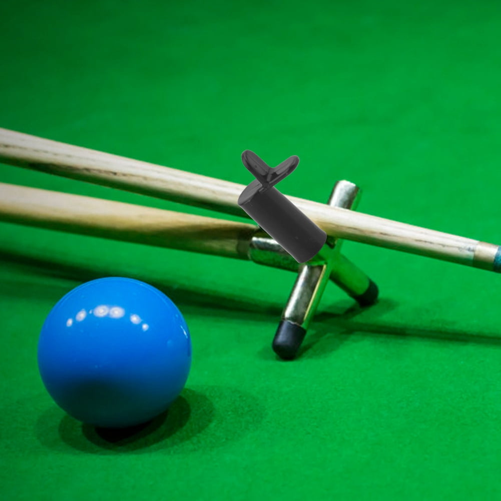 Tebru 10 Pcs Snooker Billiards Cue Rack Bridge Head Rod Pool Cue Stick