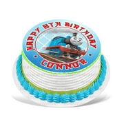 Inkuten Thomas The Train Birthday Cake Topper, by Inkuten