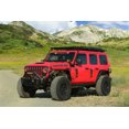 thumbnail image 1 of Fits 2020-2023 Jeep Wrangler JL Fabtech Motorsports Lift Kit Suspension K4204 3 Inch Front Lift; 3 Inch Rear Lift; Black Components, 1 of 2