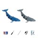 thumbnail image 2 of B4 Barco de agua de simulación de ballena con Control remoto para niños, tiburón eléctrico de verano, bote rociador de buceo, juguetes eléctricos para niños, 2 of 4