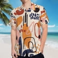 thumbnail image 5 of High Quality Hawaiian Shirts for Men Short Sleeve Aloha Beach Shirt Floral Summer Casual Button Down Shirts Blouses 5U3V2D, 5 of 7