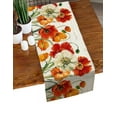 thumbnail image 3 of Thanksgiving Fall Maple Leaf Pattern Table Runner Wedding Party Decorations Christmas Table Decorations Table Cover, 3 of 4