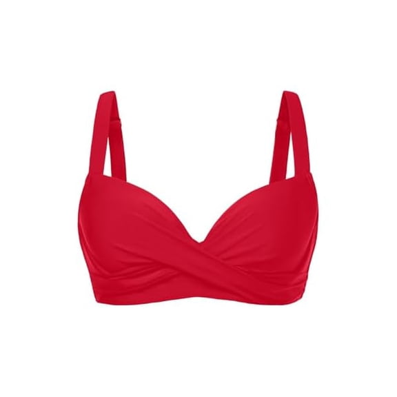 Women Underwire Bikini Top - Push Up Swim Top Only Bra Padded Swimsuit Tops 2025 Bathing Suit Tops