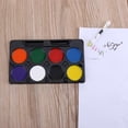 thumbnail image 4 of Bolsa Pinturas de acuarela creativas para la cara del cuerpo herramienta de pigmentos de pintura DIY para niños (8 colores Sywqhk Para Estrenar, 4 of 9