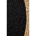 thumbnail image 4 of Aizza Trends Handmade Hand Crafted Eco -Frendly Jute Floor Area Rug-Floor Carpet Rug-Floor Runner Rug-Center Table Carpet Rug-Bed Side Runner Rug-Make in India-5 x 5 Feet Round ( 150 cm x 150 cm ), 4 of 5