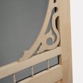 "Kimberly Bay Wooden Clarington Unfinished Slab Screen Door, Flush