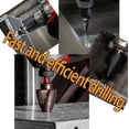 thumbnail image 5 of Hss Step Drill Bit M2 Black Oxided 3-Flat Shank 1# (1/8"-1/2" X 13 steps), 5 of 9