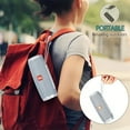 thumbnail image 5 of 10W Portable Rechargeable Bluetooth Speaker Stereo Sound Stereo Bass USB/TF/FM Radio Colorful LED Light Show: Black, 5 of 5