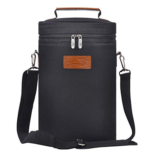 insulated wine cooler bag