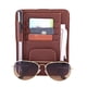 thumbnail image 2 of Bolsa para visera de coche, soporte para gafas de visera solar de coche, clip para almacenamiento de visera, estética elegante, 2 of 3