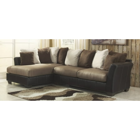 Benchcraft 14201 67 16 Masoli Two Toned Sectional Sofa With Benchcraft 14201 67 16 Masoli Two Toned Sectional Sofa With