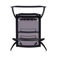thumbnail image 2 of 3-Bottle Wine Rack Bar Unit Smoked and Black, 2 of 8