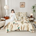 thumbnail image 4 of Homewish Country Mallard Duck Bedding Comforter Set,Rustic Plant Twin Comforter Sets,Western Farmhouse Bedding Set For Teens,Super Cozy Room Decor,2-Piece, 4 of 8