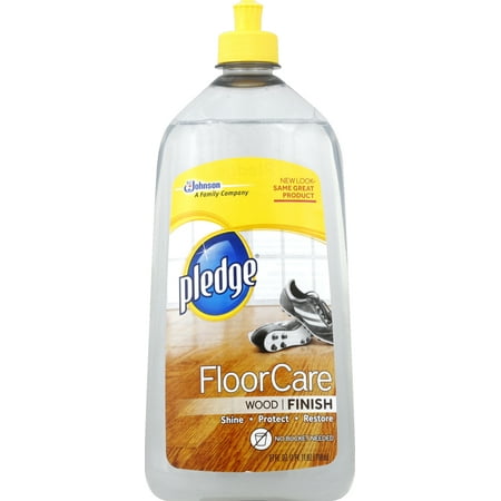 Pledge Wood Floor Finish, Clean Scent, 27 fl oz