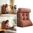 thumbnail image 2 of Wedge Pillow – Reading & Bed Rest Pillow for Sitting in Bed, Couch, or Floor, Multi-Purpose Headboard Wedge for Sleeping, Leg & Back Support, Neck Cushion & Washable Cover, 2 of 10