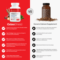 thumbnail image 4 of OsteoShield Peak Health Research, Calcium Supplements with Vitamin D3, K2 & Aquamin, 60 Capsules, 4 of 9