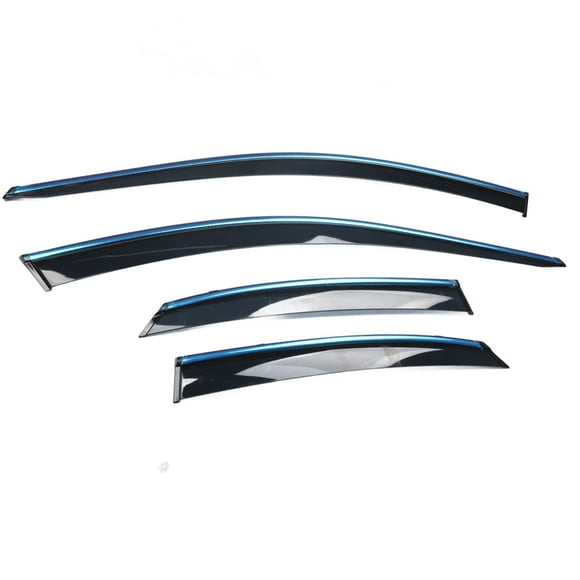 Weather Shield,4pcs/set Car Window Visor Window Vent Deflector Window Deflector Proven Performance