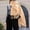 Beige, variant on Women's Winter Solid Color Tassel Shawl Imitation Wool Warm Scarf Elegant and Fashion Accessory for Winter Light Blue