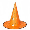 thumbnail image 1 of Sombrero De Bruja De Halloween Para Adultos Y Niños Sombreros Clásicos Negros Puntiagudos Para Fiestas Con Accesorios De Disfraces De Estrellas Para Mujeres Y Hombres Fiesta De Halloween, 1 of 5