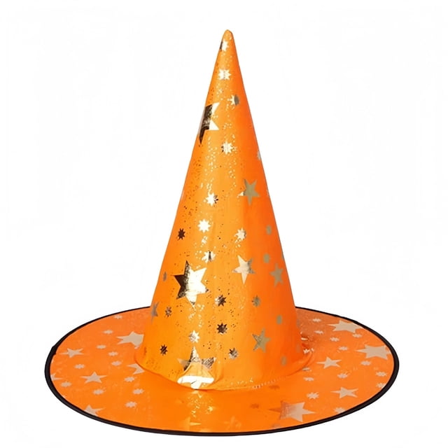Sombrero De Bruja De Halloween Para Adultos Y Niños Sombreros Clásicos Negros Puntiagudos Para Fiestas Con Accesorios De Disfraces De Estrellas Para Mujeres Y Hombres Fiesta De Halloween