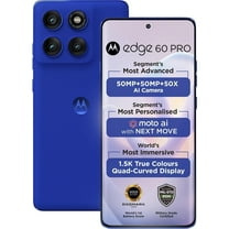 Motorola Moto Edge 60 Pro 5G Ai Tmobile Mint Tello & Global 512GB 12GB NFC 50MP Triple Cam Dual Sim 6.7" XT2507-1 Latino American Version Pantone Dazzling Blue
