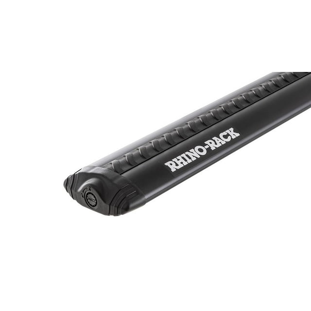 Rhino-Rack USA Rack de Toit Cross Bar VA180B Vortex; Compatible avec Rack Rhinocéros Rack de Toit; Noir; Simple; Longueur 71 Pouces