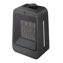 HIBIBUD  Powered Heater And Fan Combo Electric Portable Space Heater-1500W Fast Heating