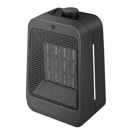 HIBIBUD  Powered Heater And Fan Combo Electric Portable Space Heater-1500W Fast Heating