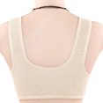 thumbnail image 4 of VerPetridure Sports Bras for Women Plus Size Front-Closure Extra-Elastic Breathable Lace Yoga Vest Sports Bras Women's Outdoor Workout Fitness Running Underwire Raceback Sport Bras, 4 of 4