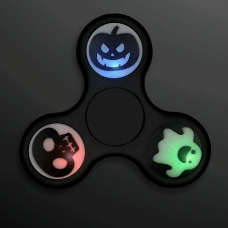 LED Light Up Spooky Halloween Trio EDC Fidget Spinner