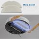thumbnail image 4 of Mop Cloth Pads for S10/Trouver S10 Spare Parts 12PCS, 4 of 5