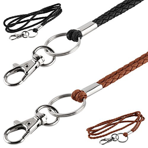 Good PU Leather Wrist Strap Lanyard for Mp3 Cell Phone Ipod Card badge Holder 