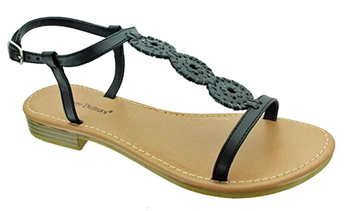 low heel casual sandals