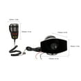 thumbnail image 6 of Tone Sound Car Siren Car Siren Horn Mic PA Speaker System Hooter 80W 200dB, 6 of 7