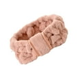 thumbnail image 2 of Guardurnaity Lazos para el cabello de cara ajustable Diademas de vellón de coral para spa Baño Yoga Type10 NO10, 2 of 6