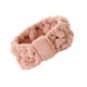 thumbnail image 4 of Minnieouse Bandas para el cabello de cara Coral Fleece Diadema Accesorios de peinado Rosa Rosado 5Conjunto, 4 of 6