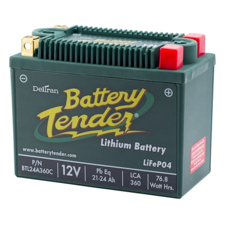 Deltran Battery Tender 21-24A Lithium Battery (Best Lithium Car Battery)