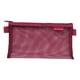 thumbnail image 3 of Estuche de malla para lápices, estuche transparente, varios colores disponibles, malla de nailon, diseño plegable, portátil, ligero, ideal para la oficina.,Wsvlmg, 3 of 8