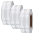 thumbnail image 1 of Etiquetas de Precios Modernas VentDepot GlamTagWhite 3 Rollos 1500 Etiquetas 4.2x1.1cm Blanco, 1 of 1