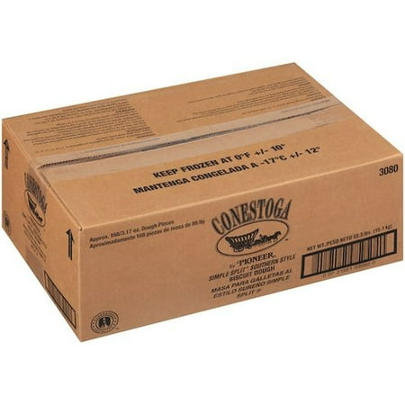 Conestoga Simple Split Southern Style Biscuit Dough 3.17 Ounce — 168 per case.