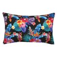 thumbnail image 1 of Fotbe Tropical Palm Leaves Funda de Almohada Decorativa Estilo Occidental, Lujo en Algodón, Fundas para Almohadas King, Cojín Estampado para Decoración del Hogar-16"x24", 1 of 6